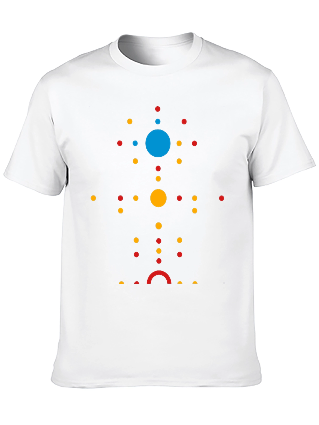 Abstract Dot Pattern Tee