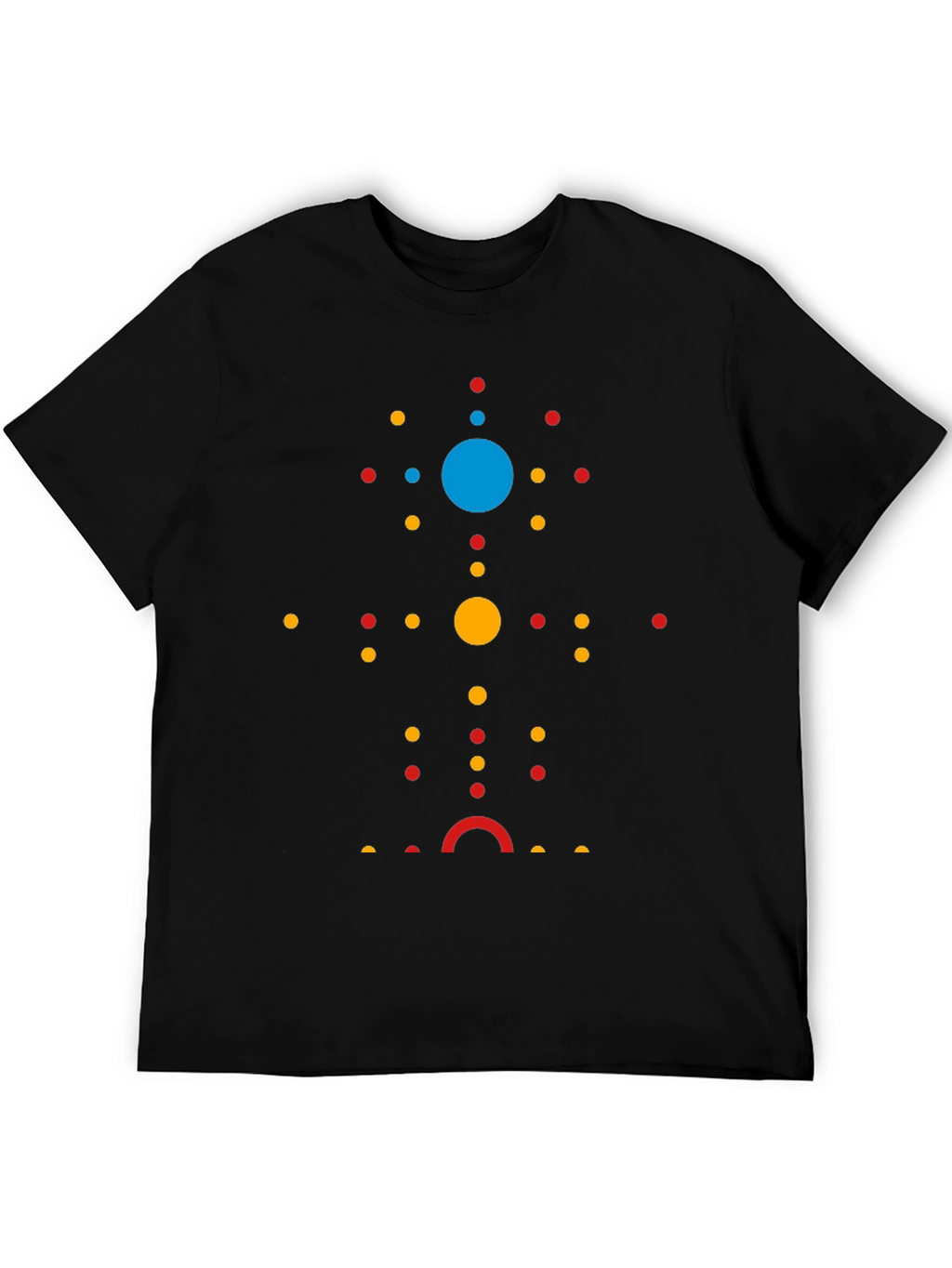 Abstract Dot Pattern Tee
