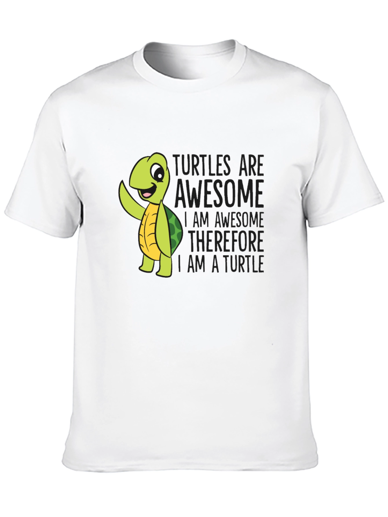 Turtles Are Awesome Graphic T-Shirt