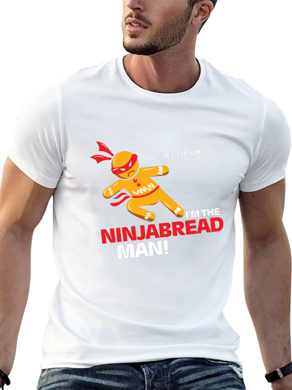 Ninjabread Man T-Shirt - Funny Novelty Tee