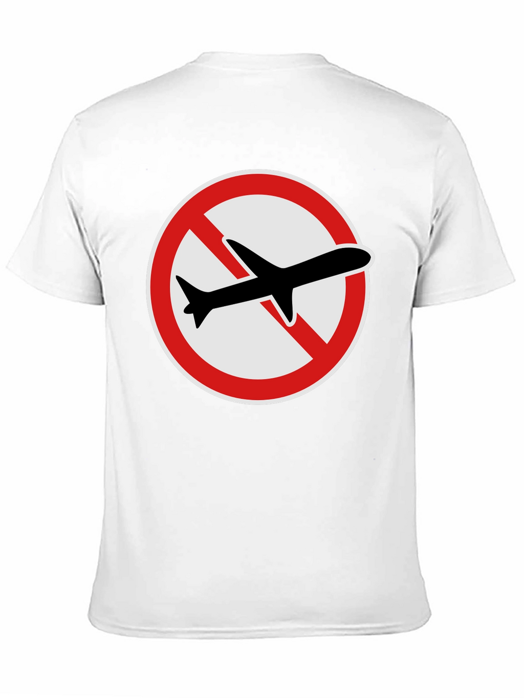 No Fly Zone T-Shirt: Black Graphic Tee
