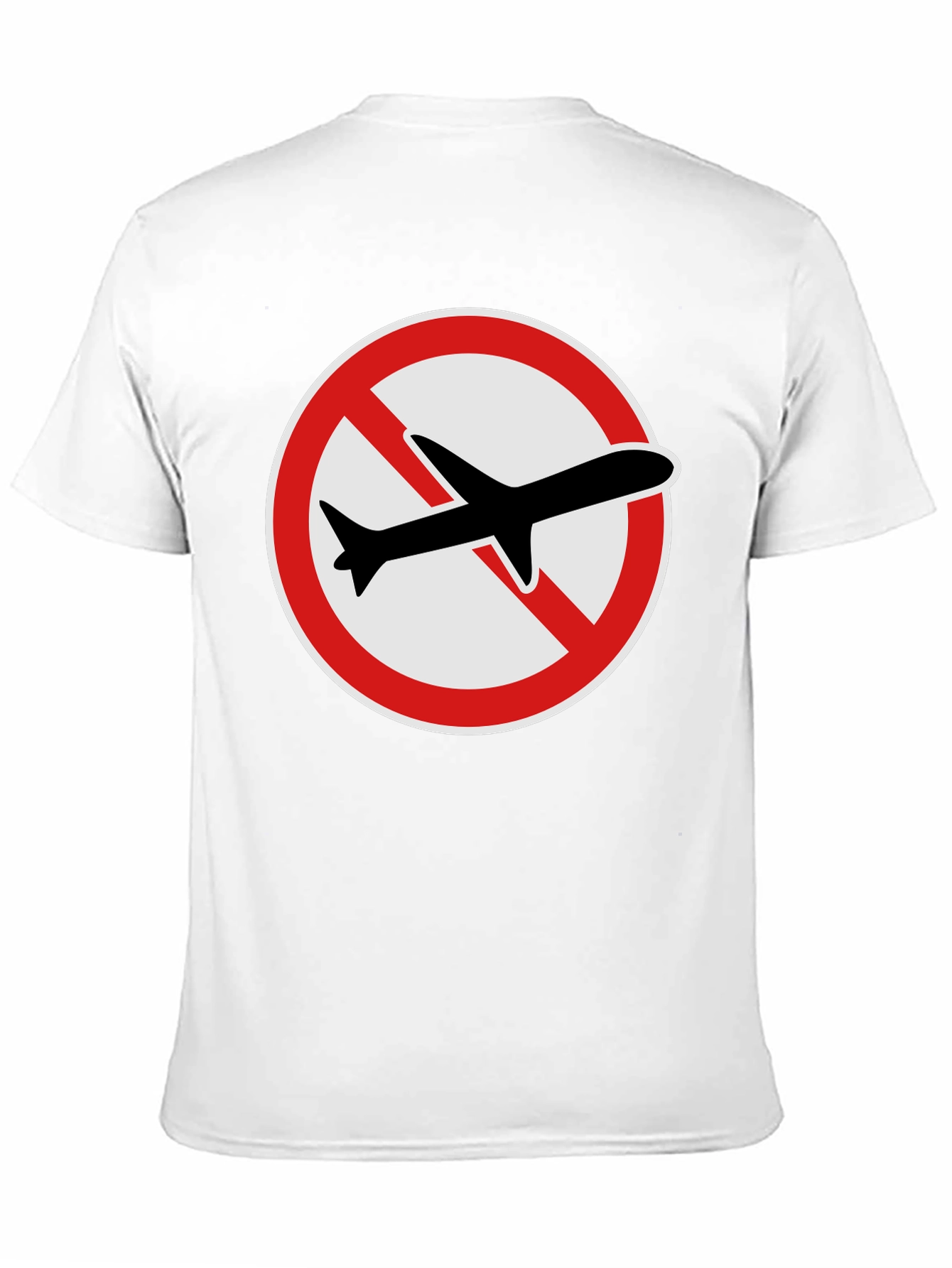 No Fly Zone T-Shirt: Black Graphic Tee