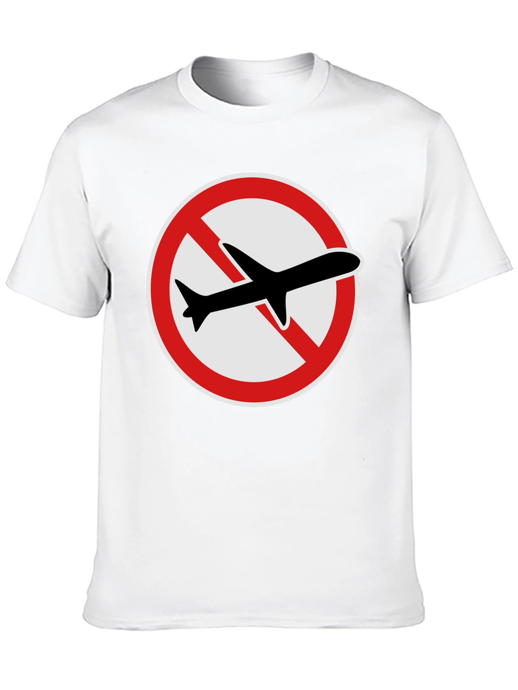 No Fly Zone T-Shirt: Black Graphic Tee