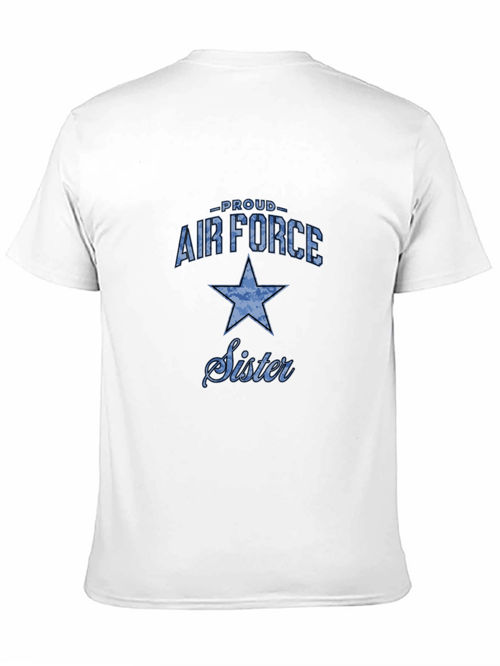 Proud Air Force Sister Graphic T-Shirt