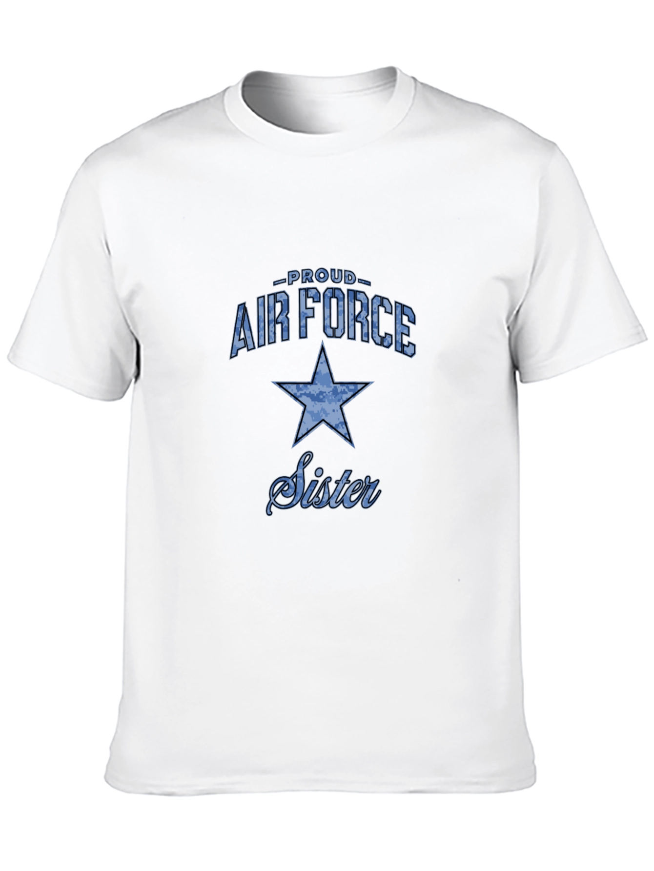 Proud Air Force Sister Graphic T-Shirt