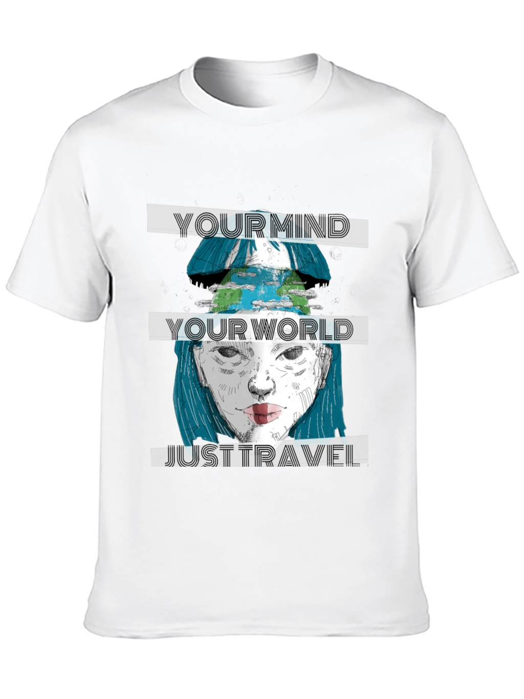 Mindful Traveler Graphic T-Shirt