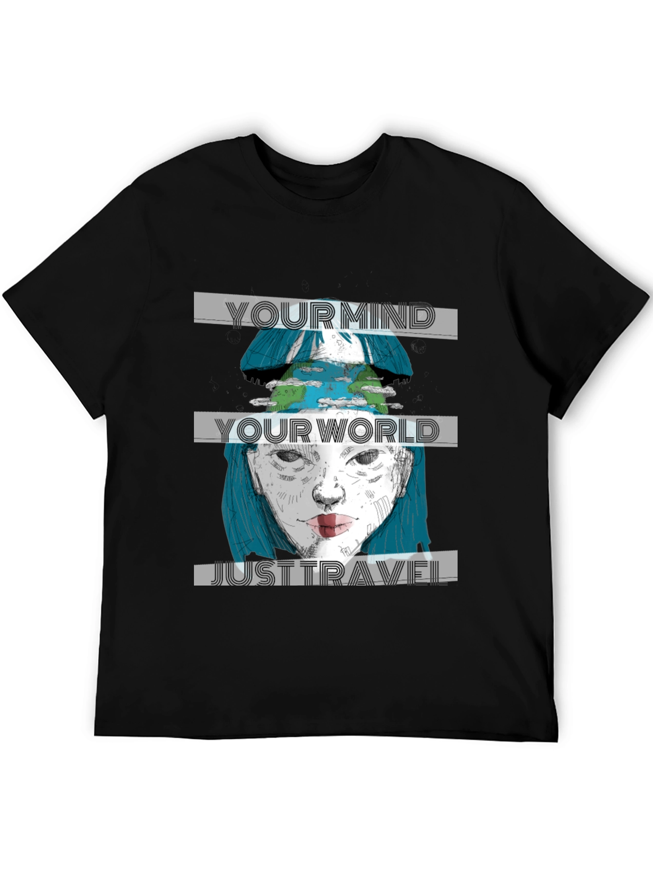 Mindful Traveler Graphic T-Shirt