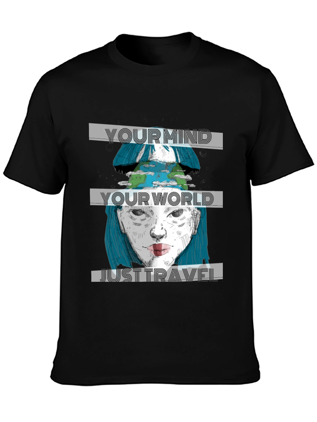Mindful Traveler Graphic T-Shirt