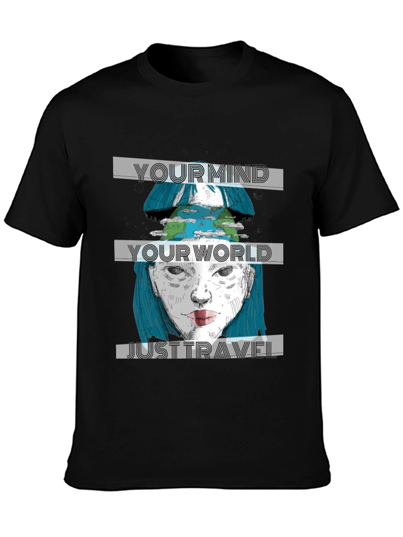 Mindful Traveler Graphic T-Shirt