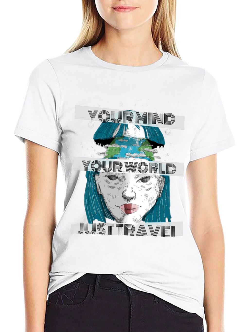 Mindful Traveler Graphic T-Shirt