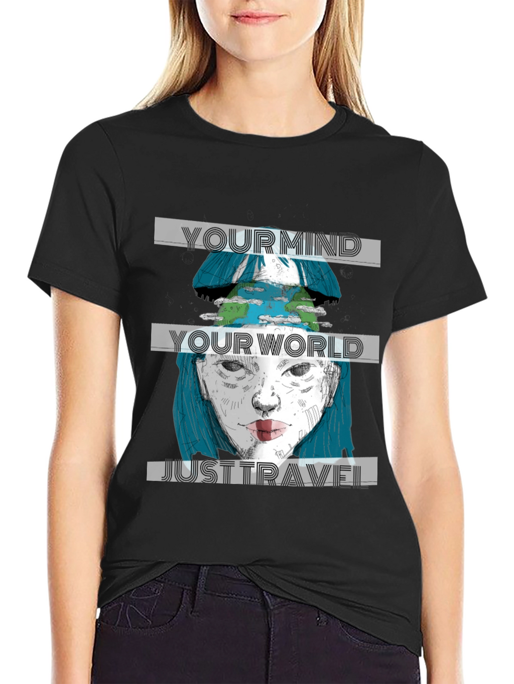 Mindful Traveler Graphic T-Shirt