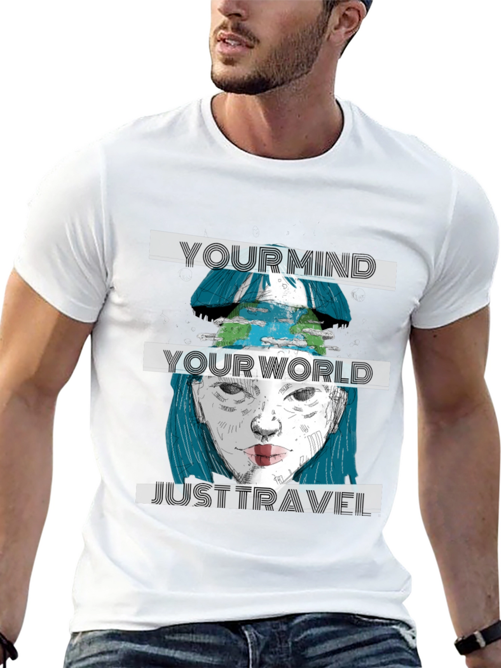 Mindful Traveler Graphic T-Shirt