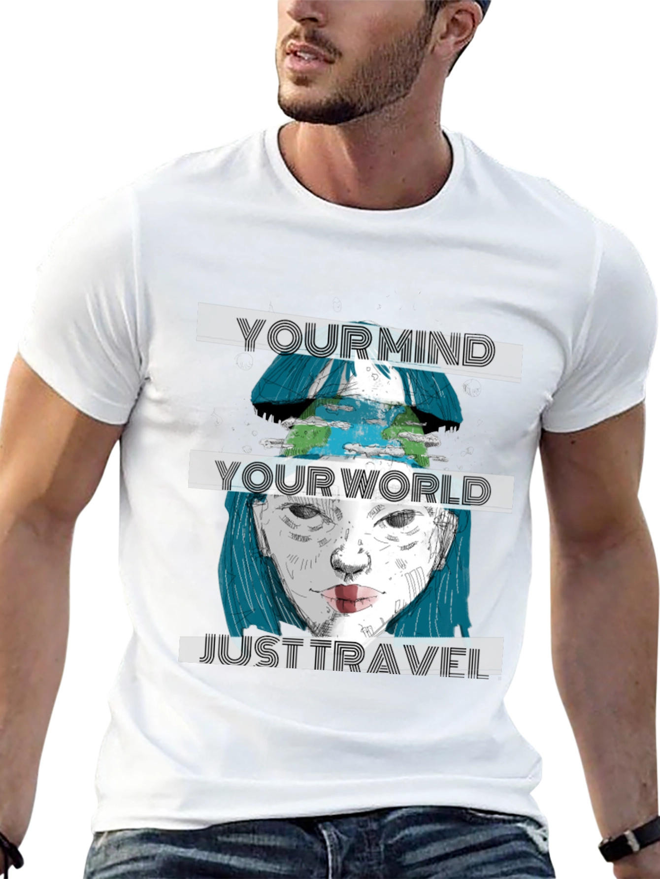 Mindful Traveler Graphic T-Shirt