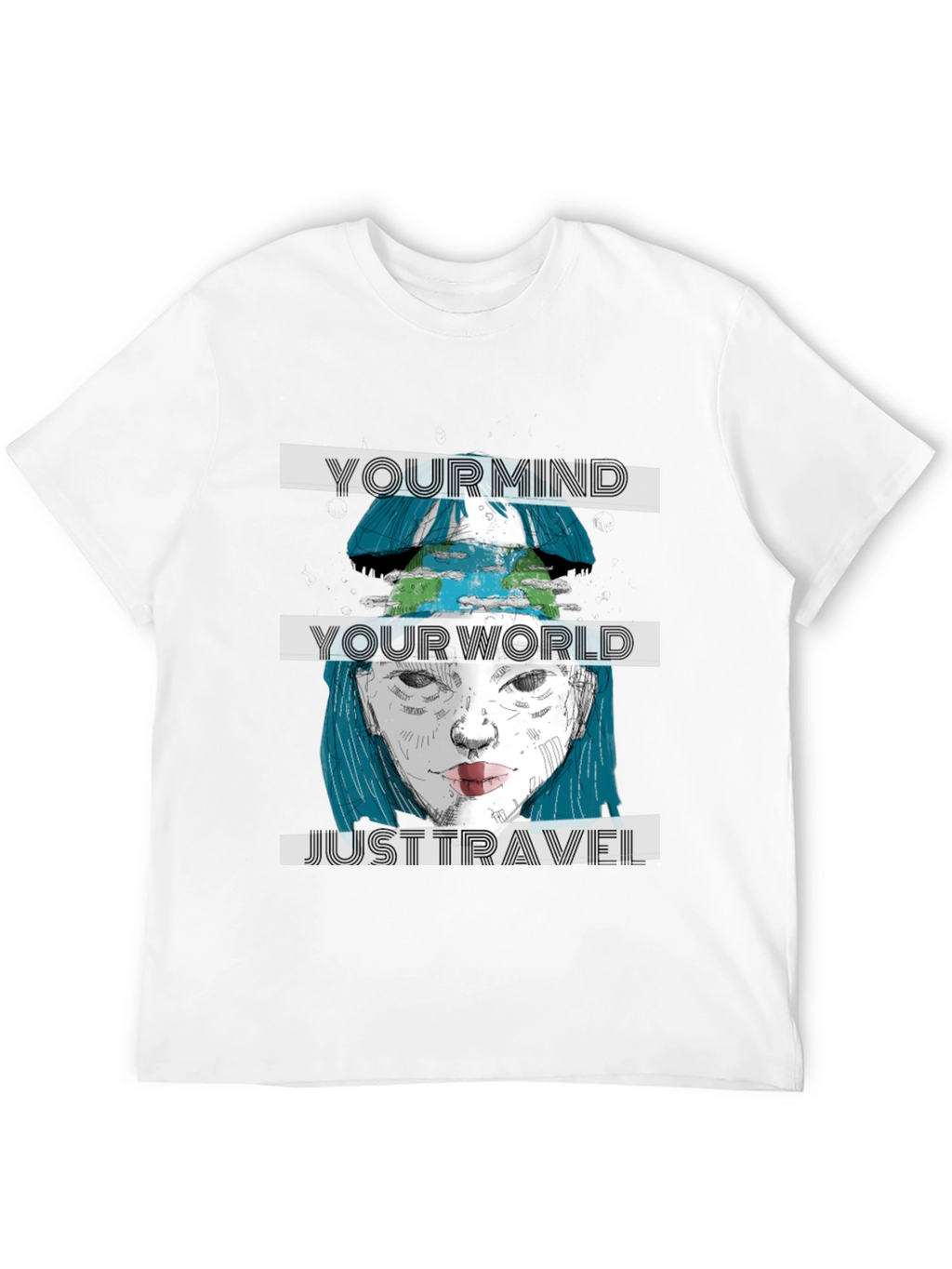 Mindful Traveler Graphic T-Shirt
