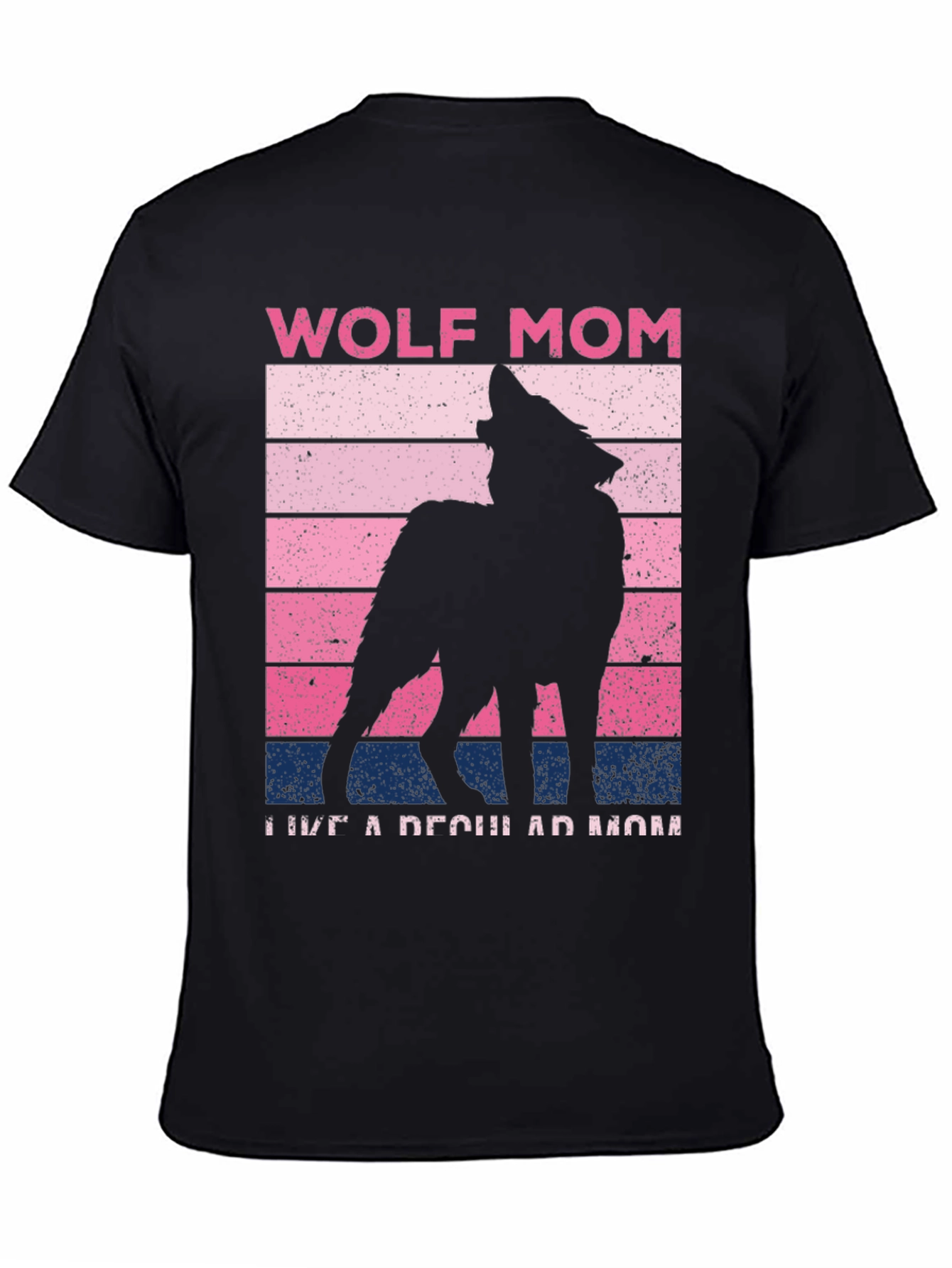 Wolf Mom Graphic Tee - Perfect for Animal Loving Moms