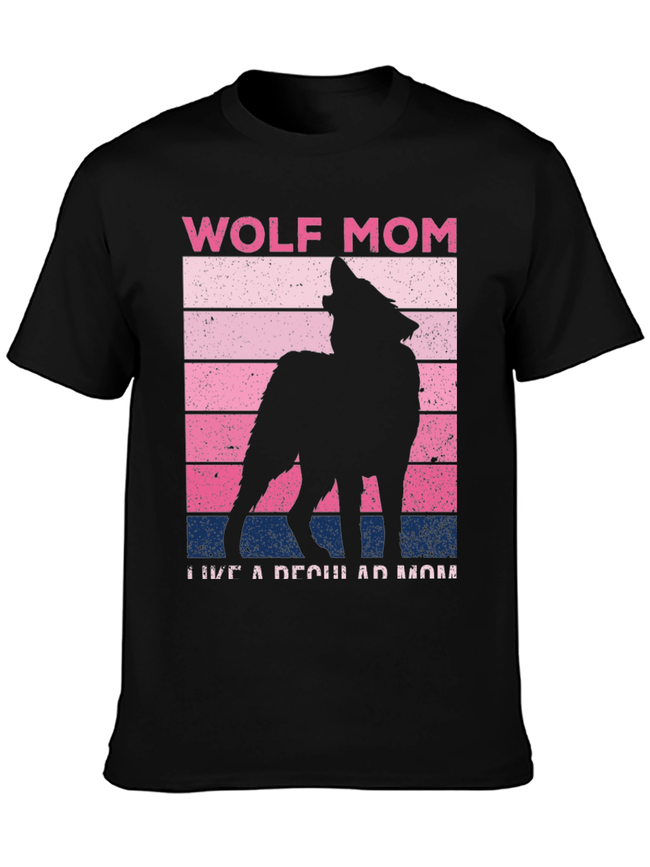 Wolf Mom Graphic Tee - Perfect for Animal Loving Moms