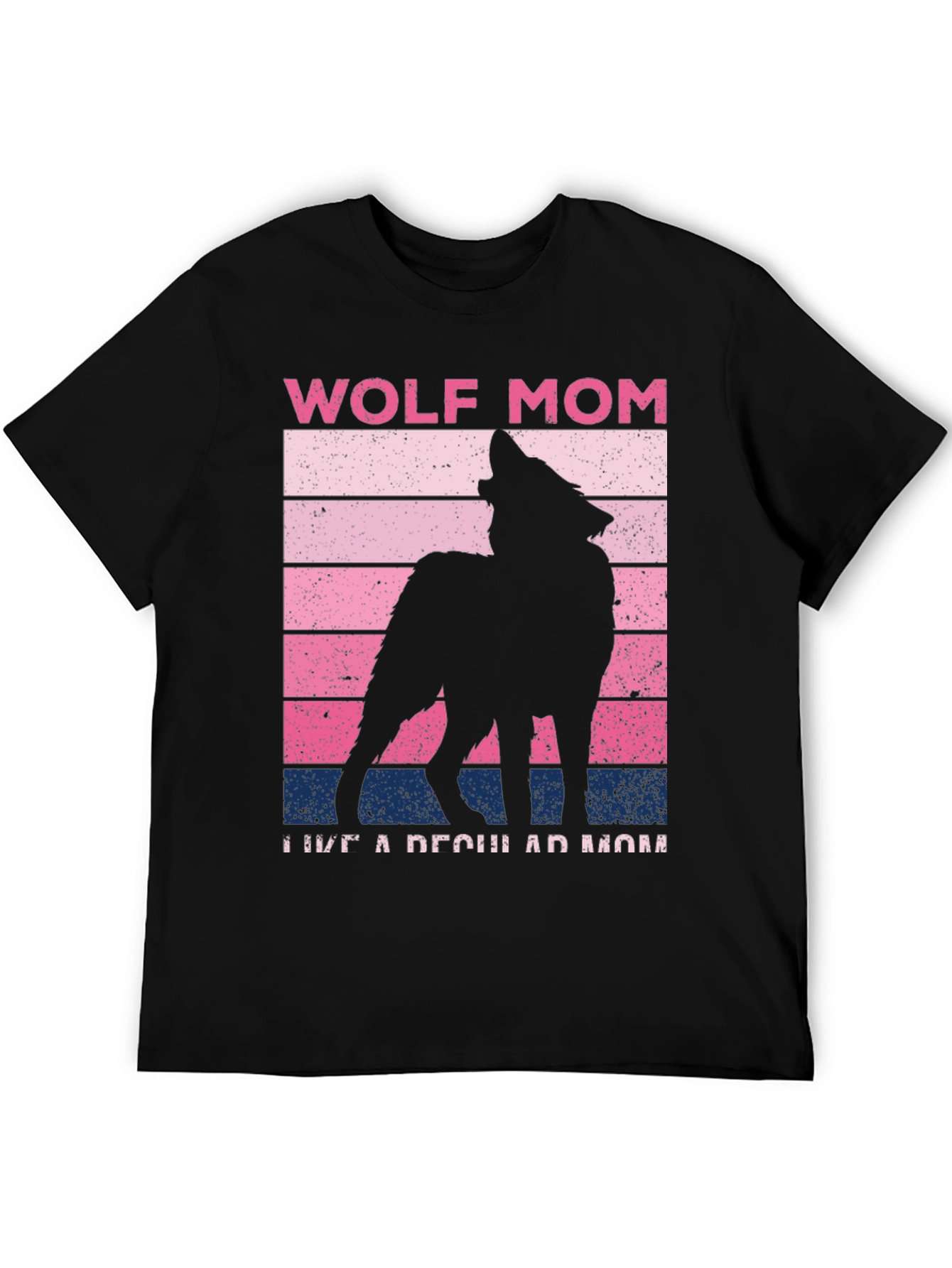 Wolf Mom Graphic Tee - Perfect for Animal Loving Moms