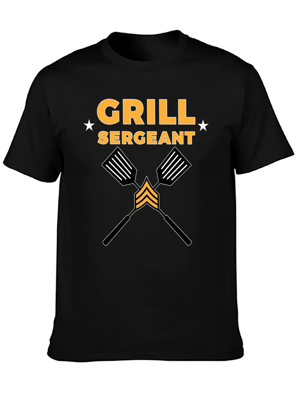 Grill Sergeant BBQ T-Shirt - Funny Grilling Design