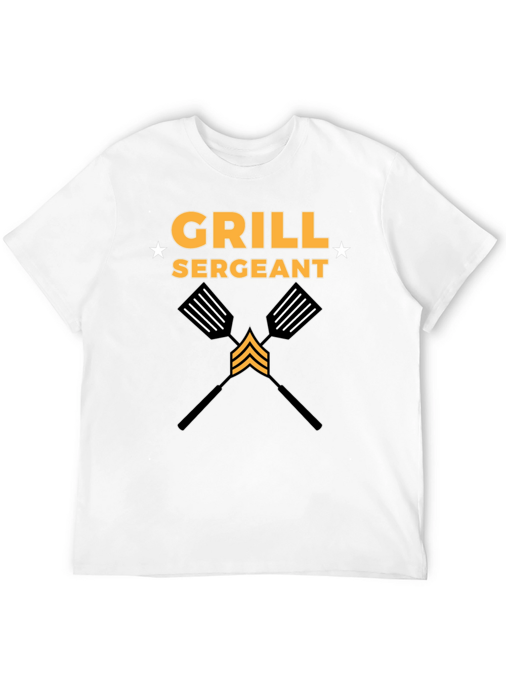 Grill Sergeant BBQ T-Shirt - Funny Grilling Design