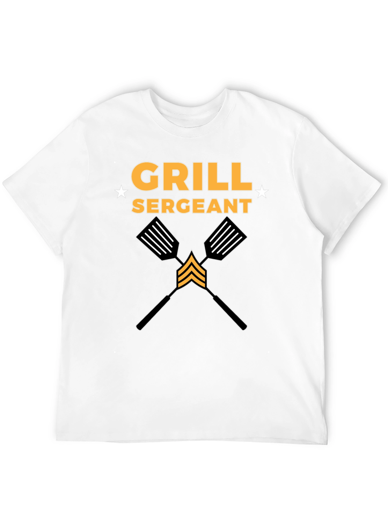 Grill Sergeant BBQ T-Shirt - Funny Grilling Design