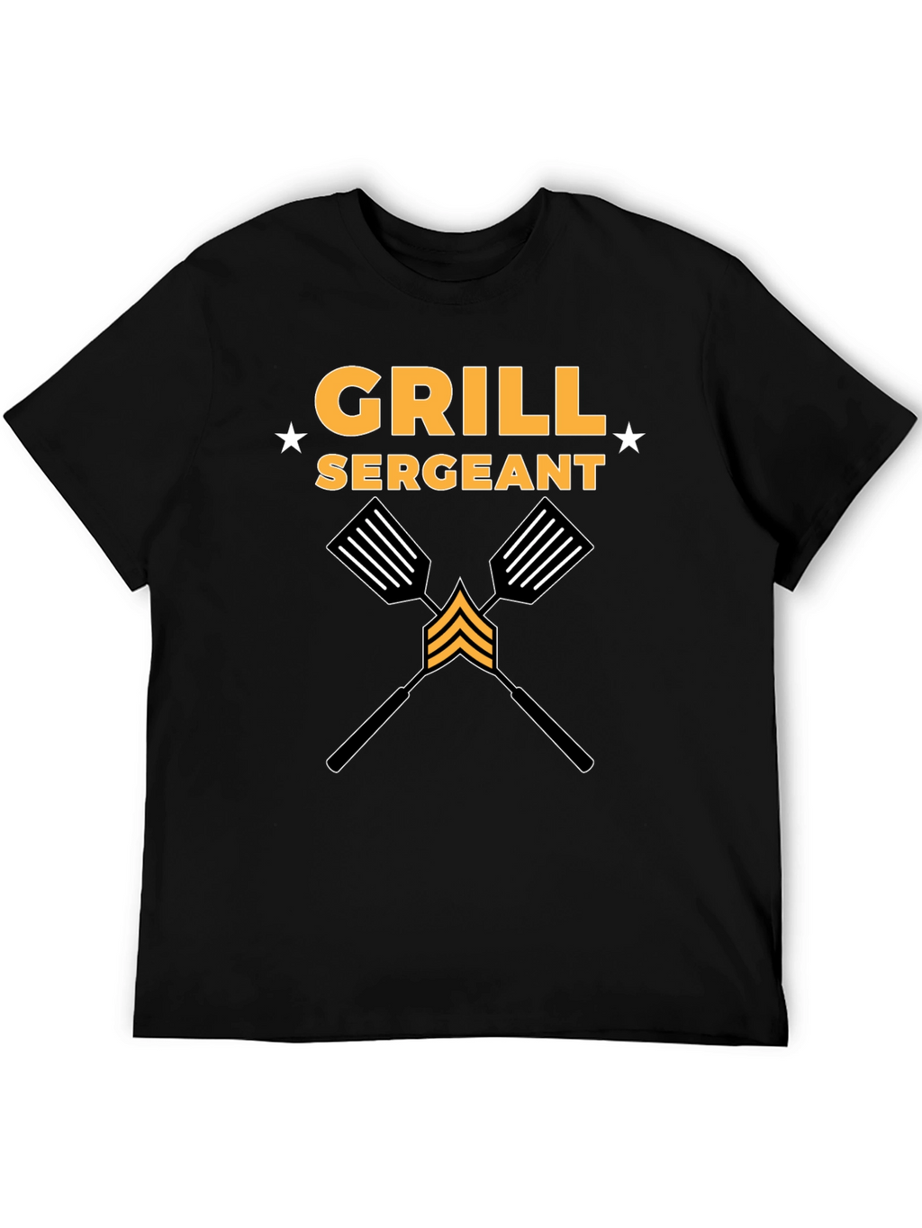 Grill Sergeant BBQ T-Shirt - Funny Grilling Design
