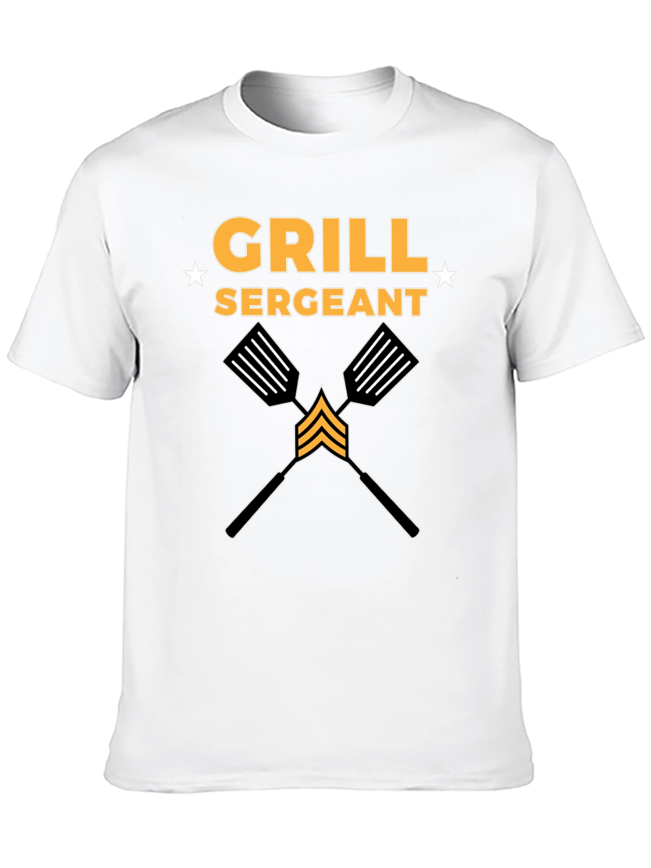 Grill Sergeant BBQ T-Shirt - Funny Grilling Design