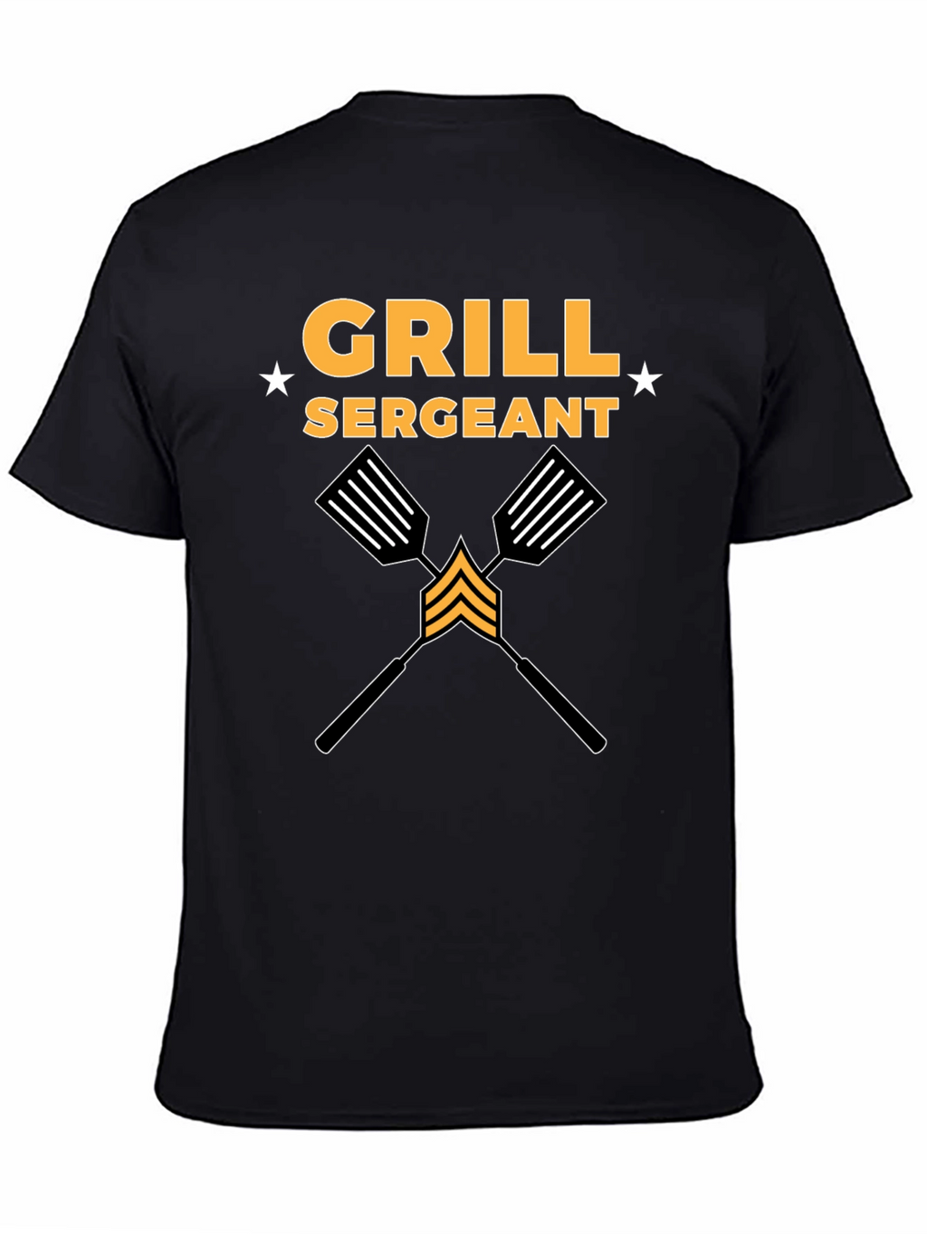 Grill Sergeant BBQ T-Shirt - Funny Grilling Design
