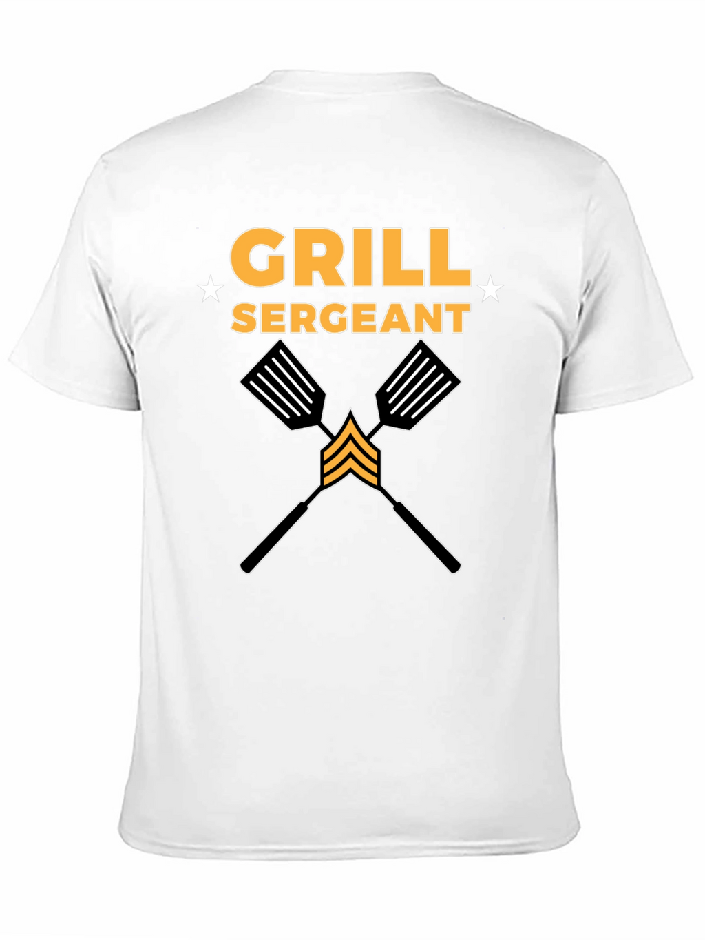 Grill Sergeant BBQ T-Shirt - Funny Grilling Design