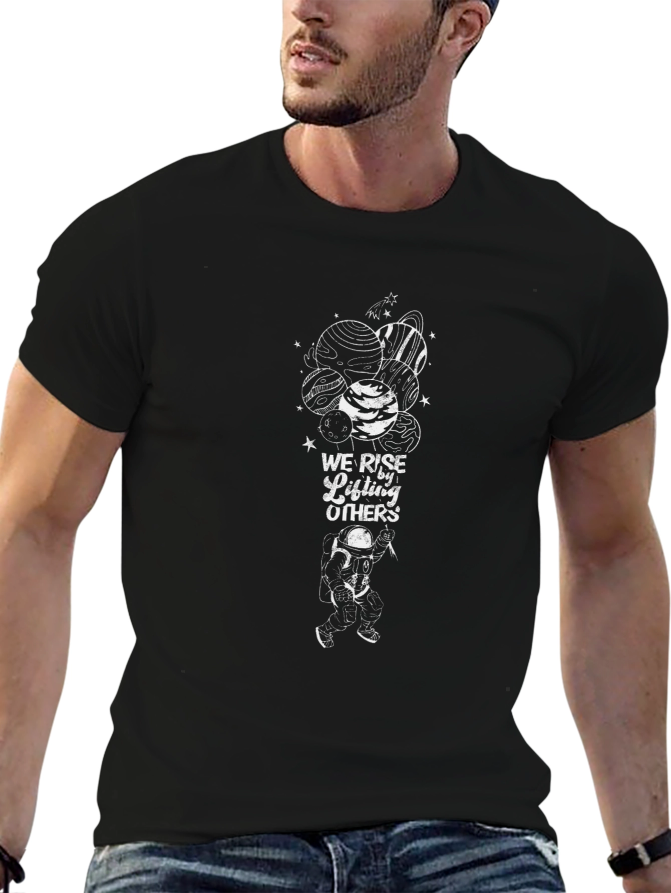 We Rise by Lifting Others Graphic T-Shirt