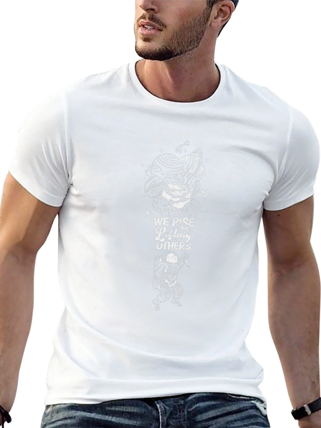 We Rise by Lifting Others Graphic T-Shirt