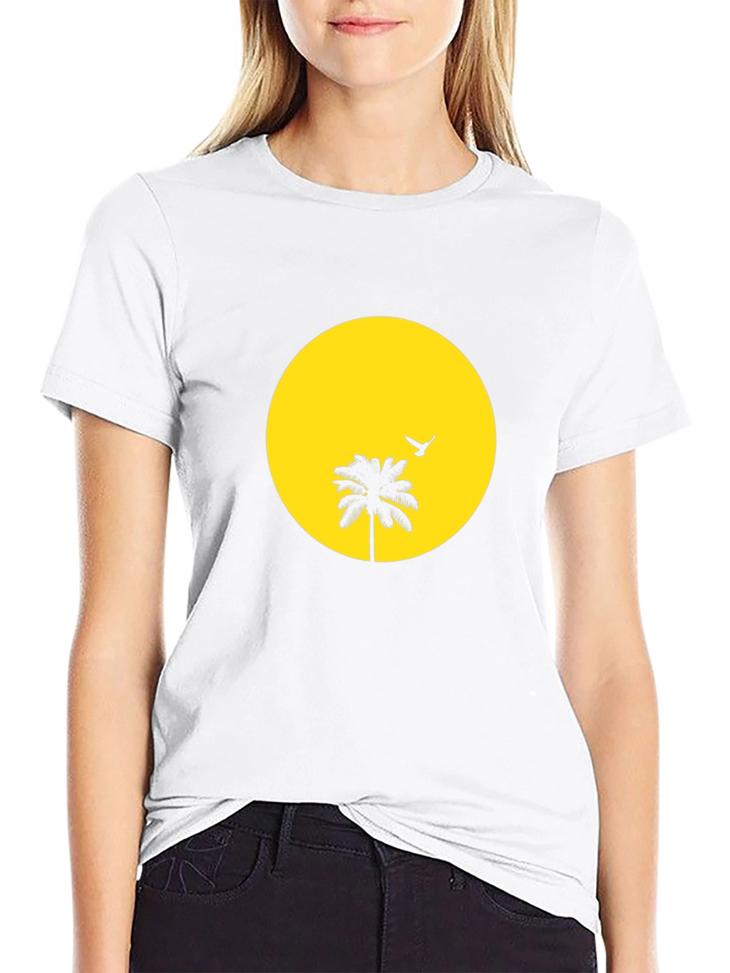 Sunset Palm Graphic Tee