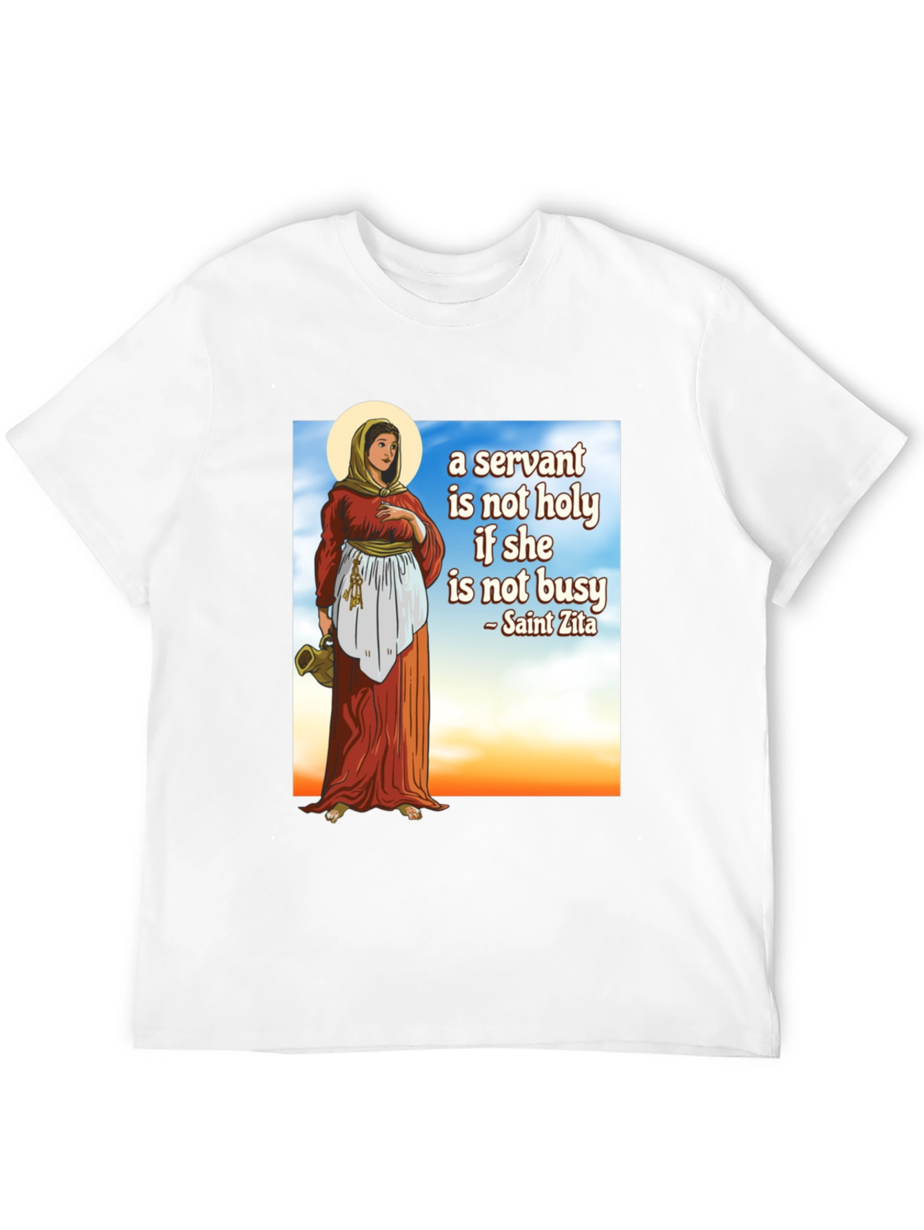 Saint Zita Servant T-Shirt - Black