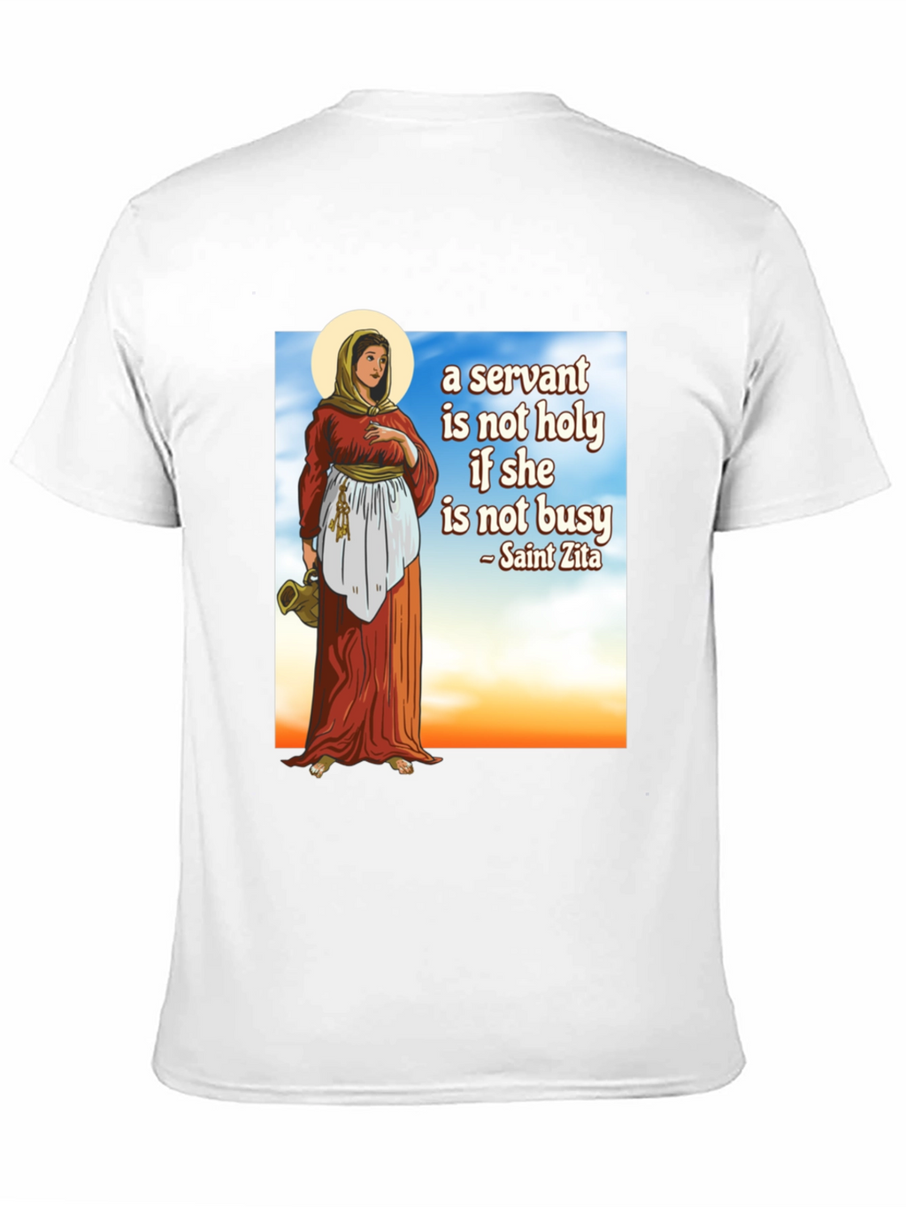 Saint Zita Servant T-Shirt - Black