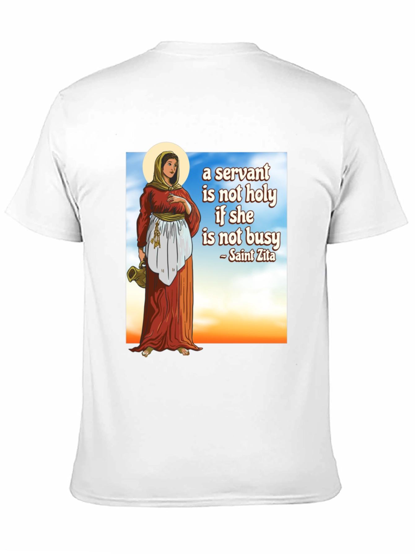 Saint Zita Servant T-Shirt - Black