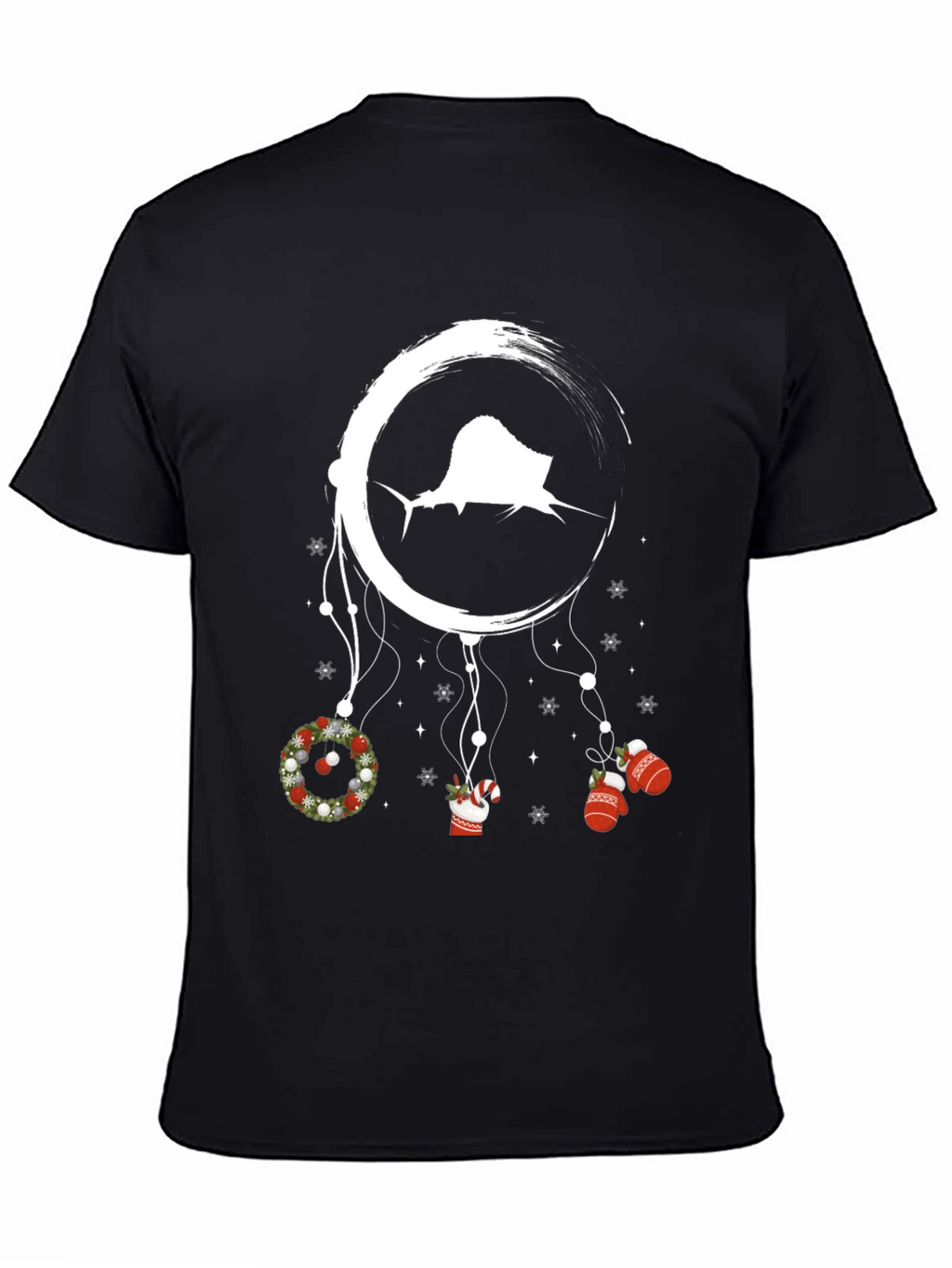 Sailfish Dreamcatcher Christmas Graphic Tee