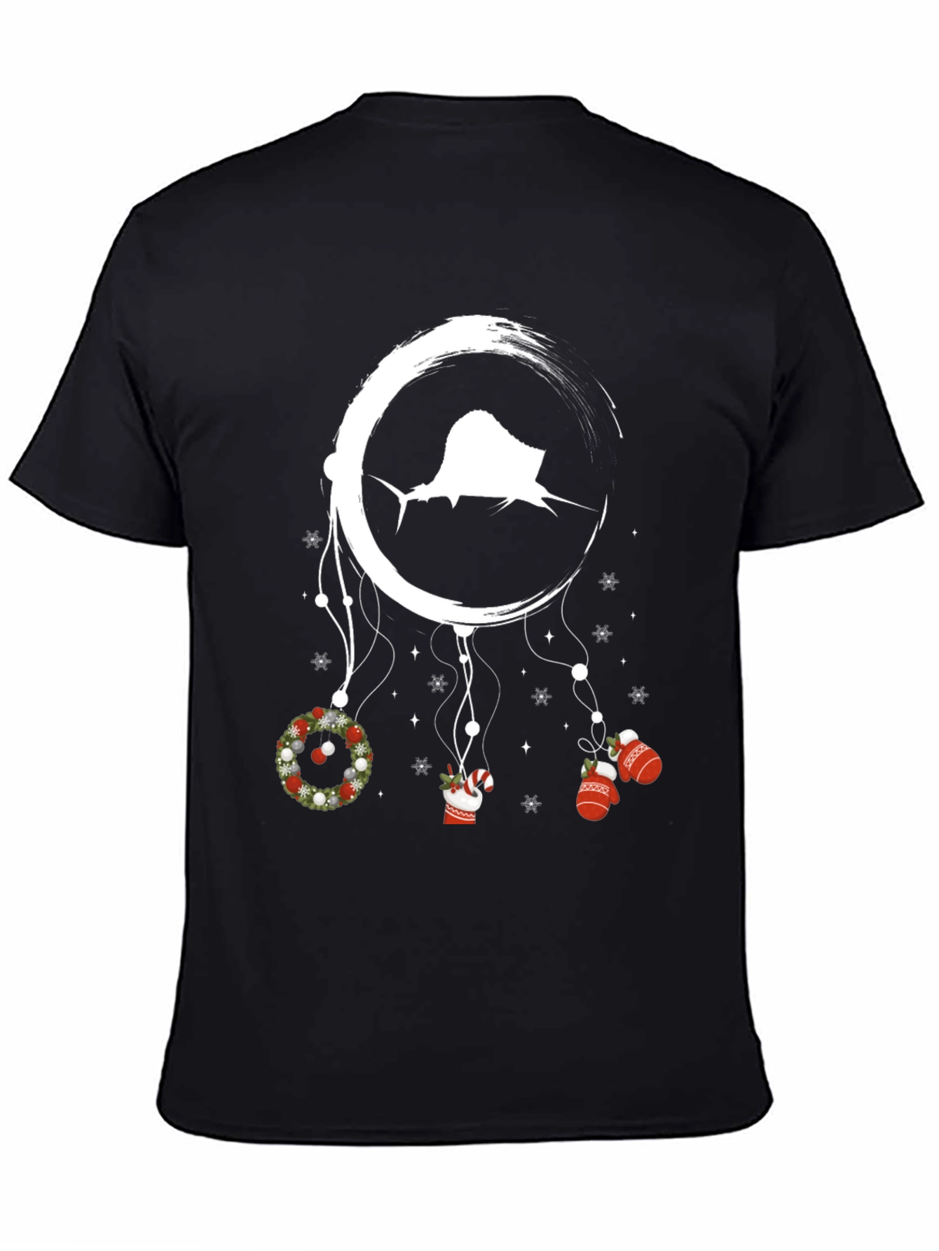 Sailfish Dreamcatcher Christmas Graphic Tee