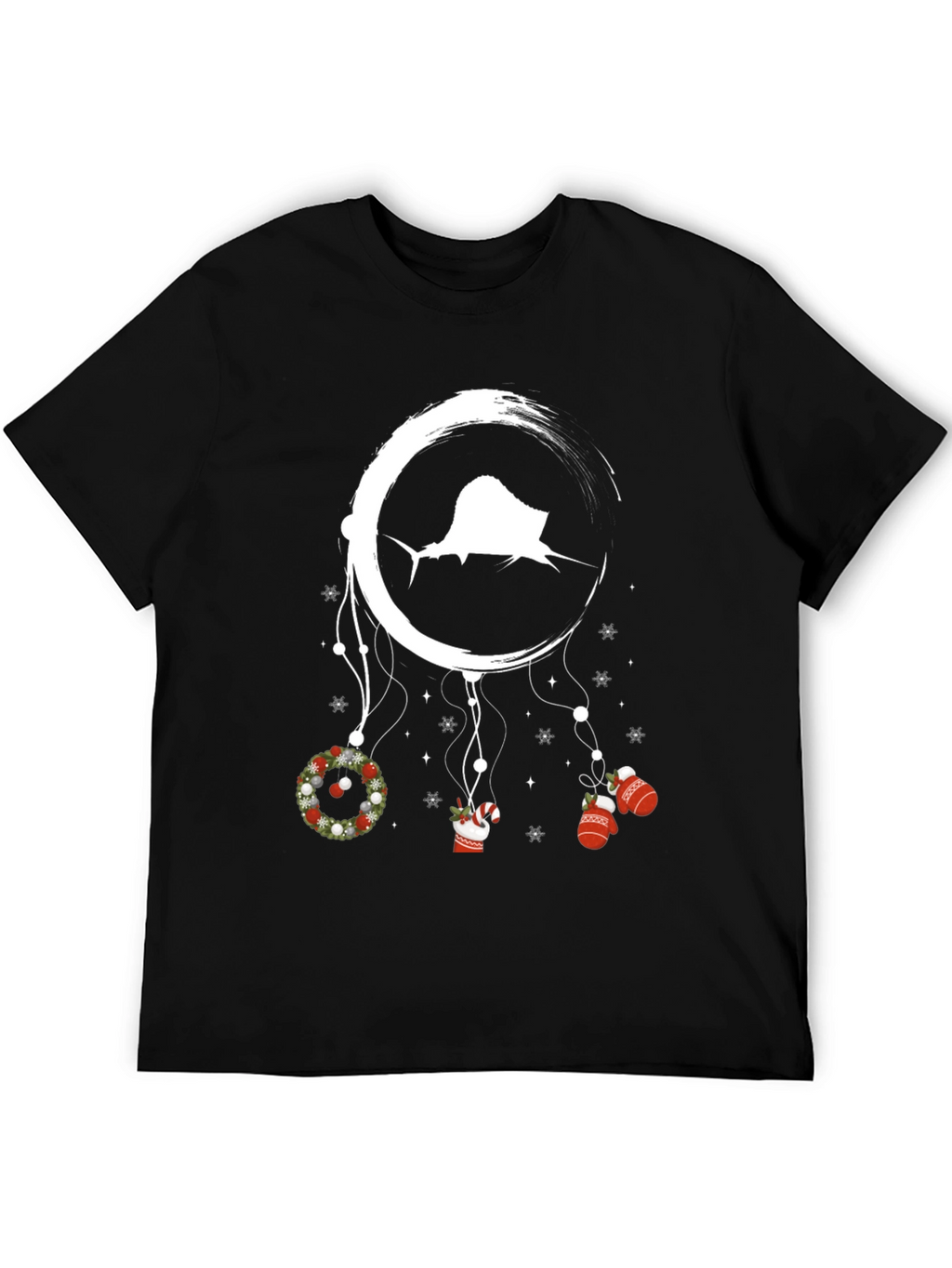 Sailfish Dreamcatcher Christmas Graphic Tee
