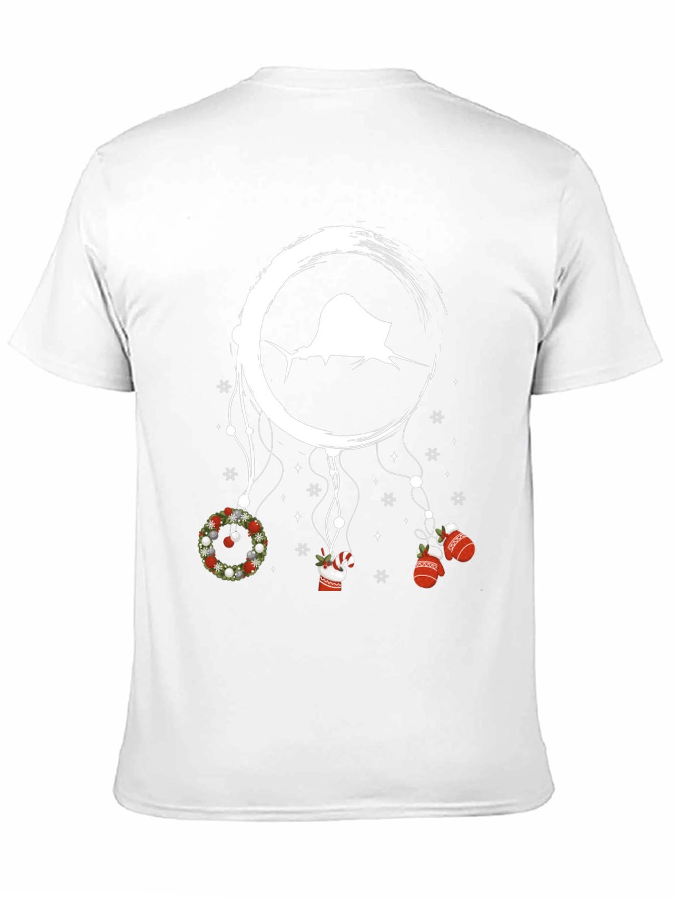 Sailfish Dreamcatcher Christmas Graphic Tee