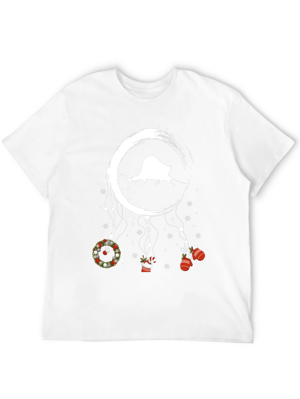 Sailfish Dreamcatcher Christmas Graphic Tee