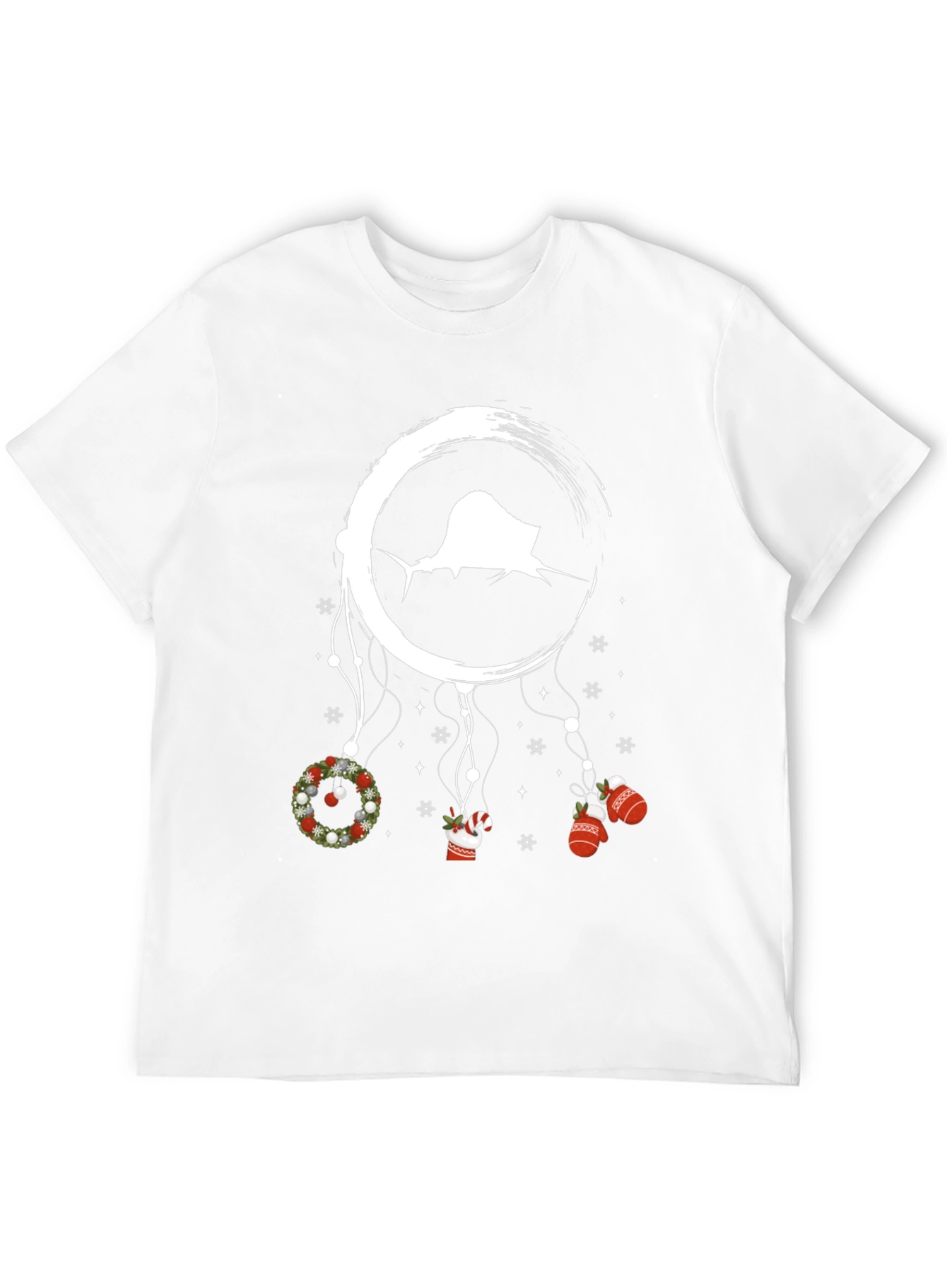 Sailfish Dreamcatcher Christmas Graphic Tee