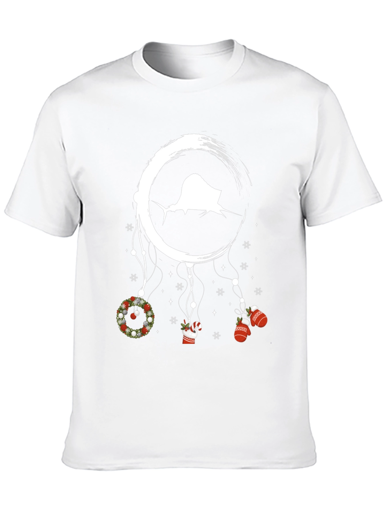 Sailfish Dreamcatcher Christmas Graphic Tee