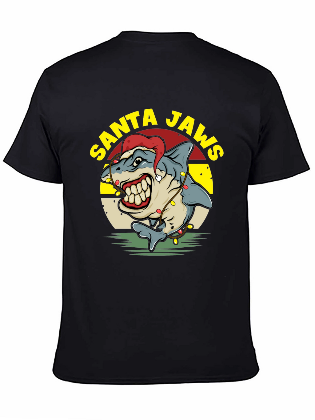 Santa Jaws Holiday T-Shirt
