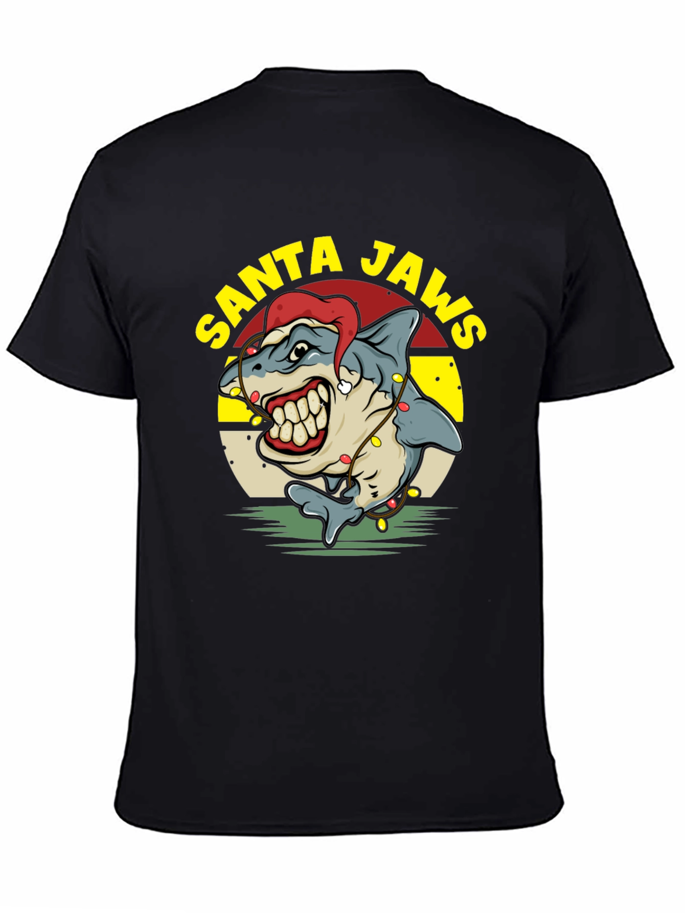 Santa Jaws Holiday T-Shirt
