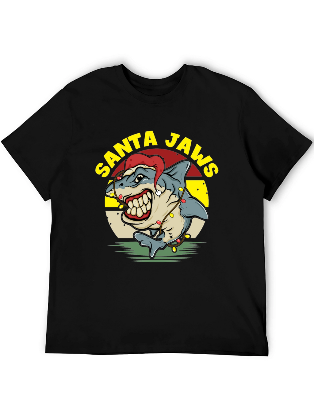 Santa Jaws Holiday T-Shirt
