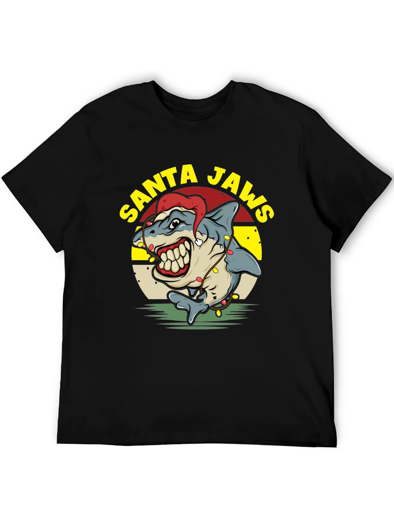 Santa Jaws Holiday T-Shirt