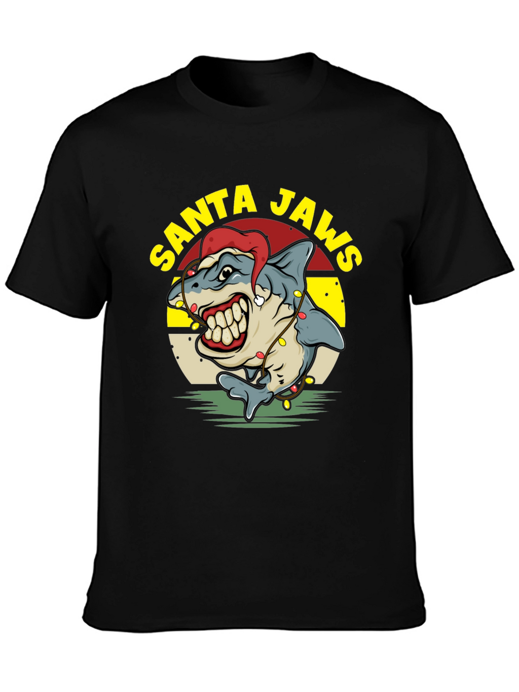 Santa Jaws Holiday T-Shirt
