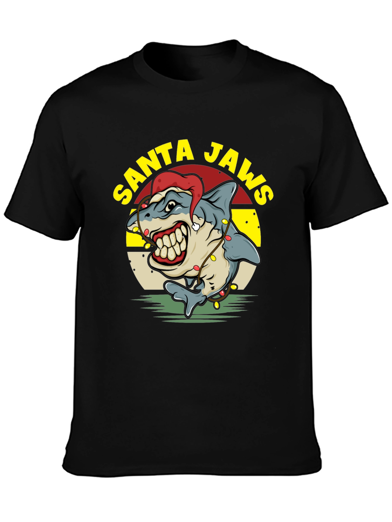 Santa Jaws Holiday T-Shirt