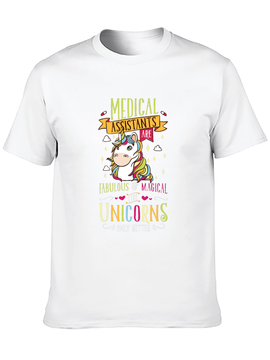 Medical Assistants Unicorn T-Shirt
