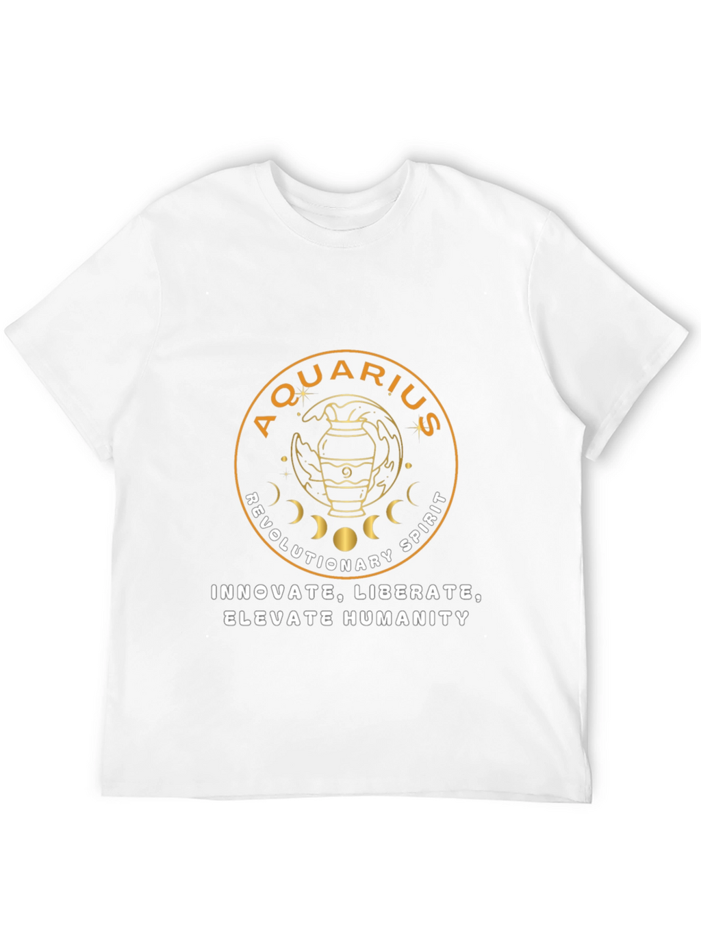 Aquarius Zodiac T-Shirt - Revolutionary Spirit Tee