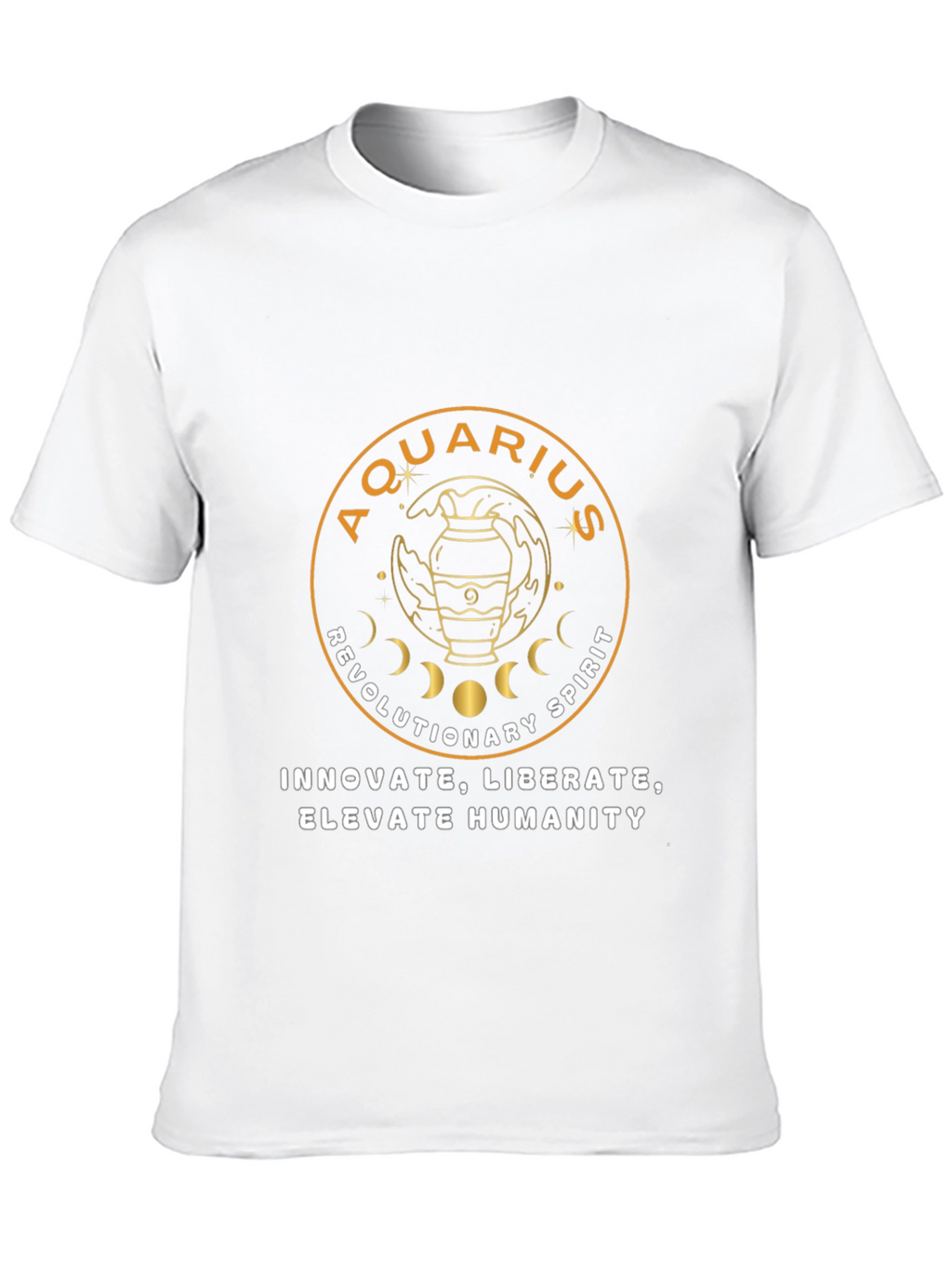 Aquarius Zodiac T-Shirt - Revolutionary Spirit Tee